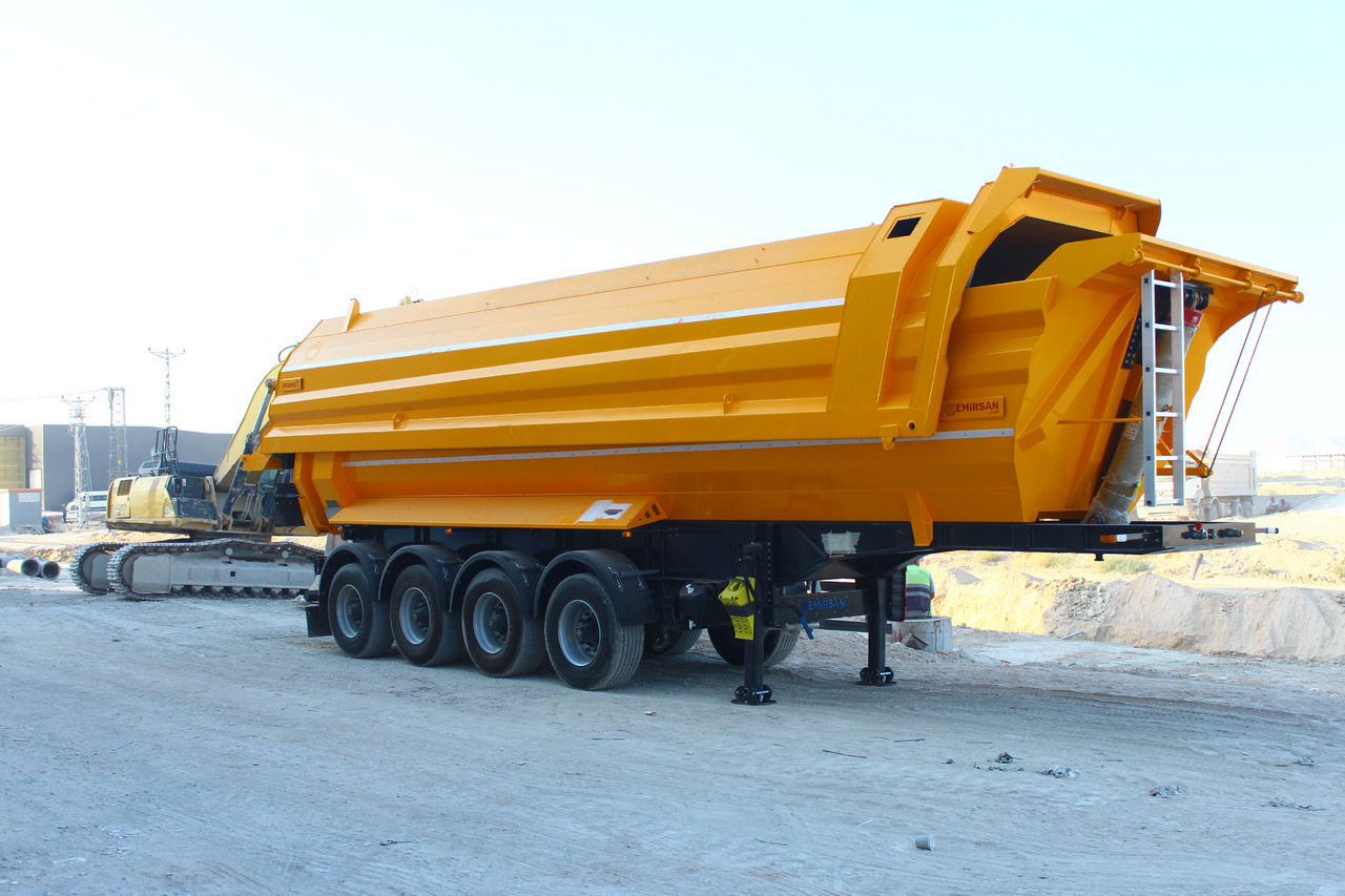 EMIRSAN 4 AXLE HEAVY DUTY TIPPER - Semi-reboque basculante: foto 4 EMIRSAN 4 AXLE HEAVY DUTY TIPPER - Semi-reboque basculante: foto 4