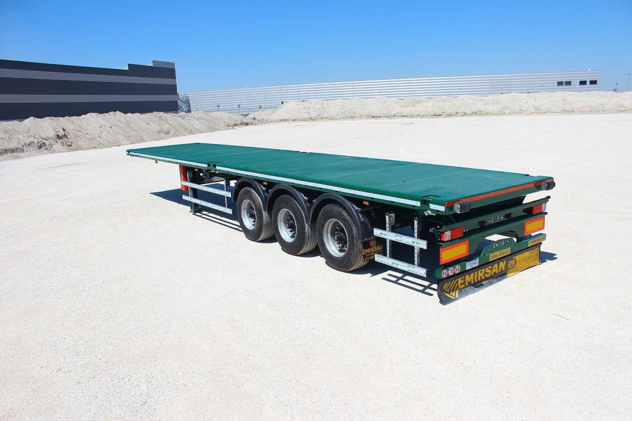 EMIRSAN Immediate Delivery From Stock 13.60 METER FLATBED - Semi-reboque plataforma/ Caixa aberta: foto 2 EMIRSAN Immediate Delivery From Stock 13.60 METER FLATBED - Semi-reboque plataforma/ Caixa aberta: foto 2