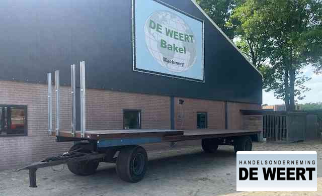 Balenwagen , landbouw wagen - Remolque platforma agrícola: foto 1 Balenwagen , landbouw wagen - Remolque platforma agrícola: foto 1