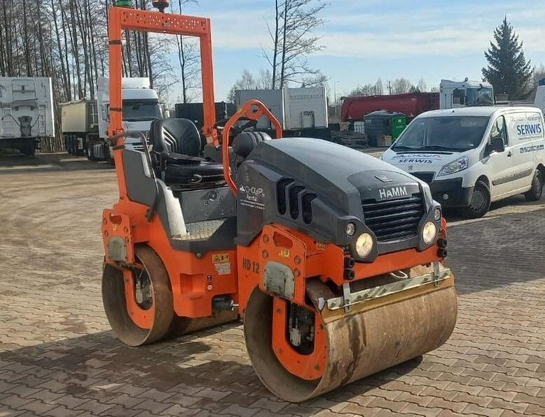 Hamm HD12 - Compactador pequeno de asfalto: foto 2 Hamm HD12 - Compactador pequeno de asfalto: foto 2