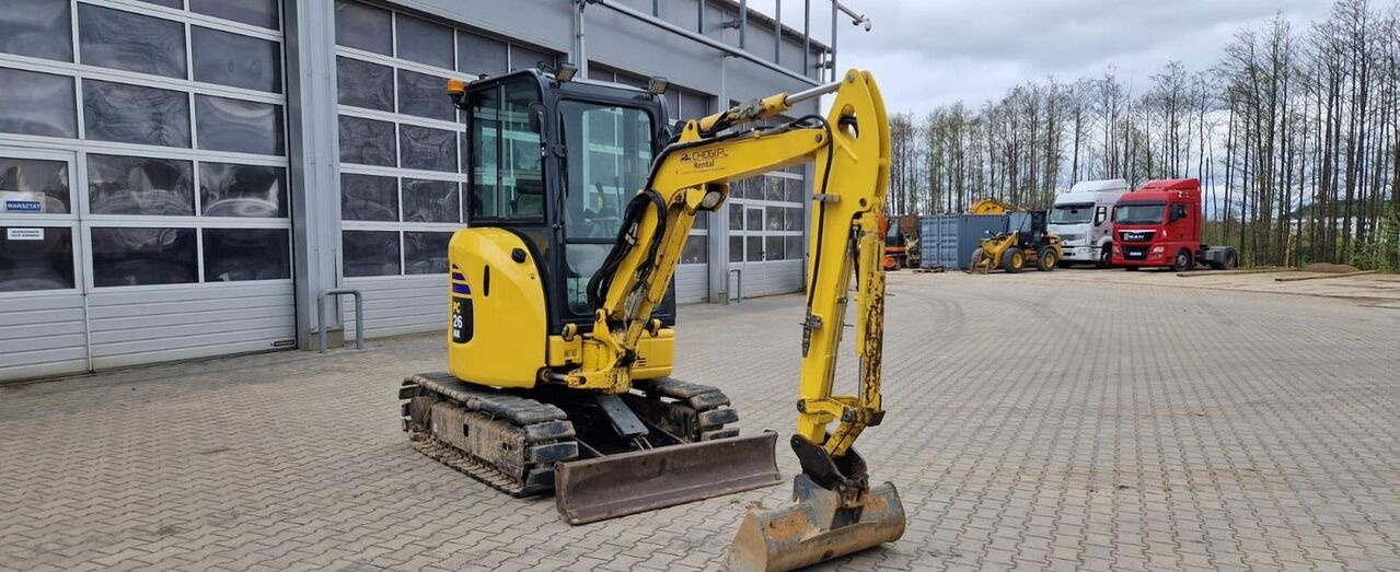 Locação financeira de Komatsu PC26MR-3 Komatsu PC26MR-3: foto 7