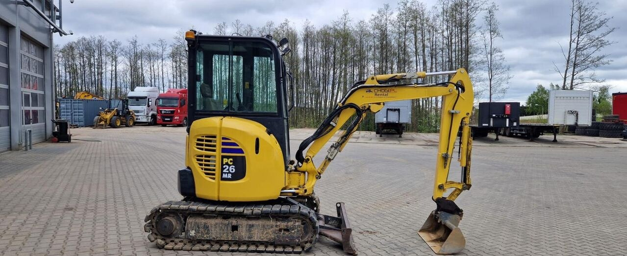 Locação financeira de Komatsu PC26MR-3 Komatsu PC26MR-3: foto 6