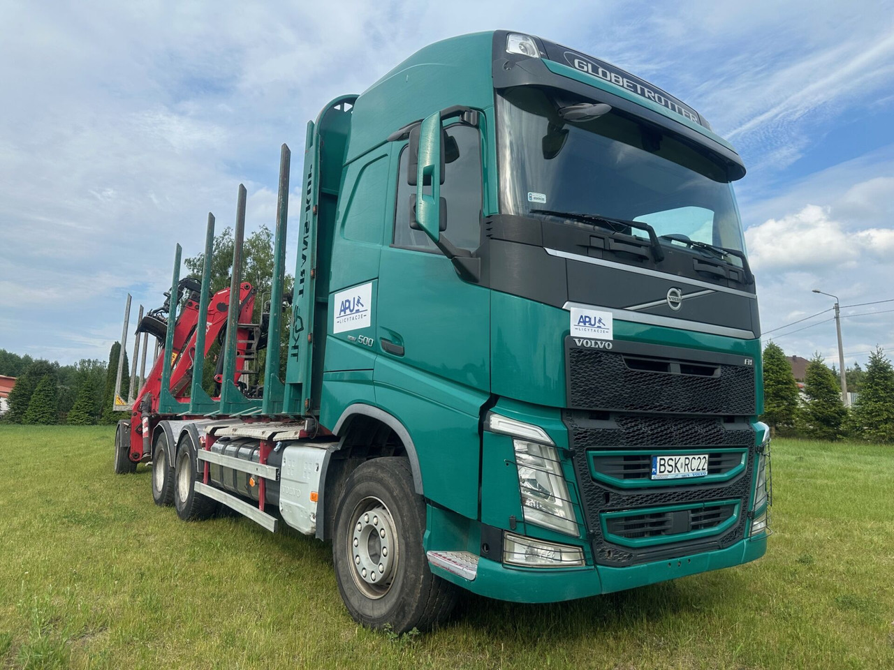 VOLVO FH500 do przewozu drewna - Camião de transporte de madeira, Camião grua: foto 4 VOLVO FH500 do przewozu drewna - Camião de transporte de madeira, Camião grua: foto 4
