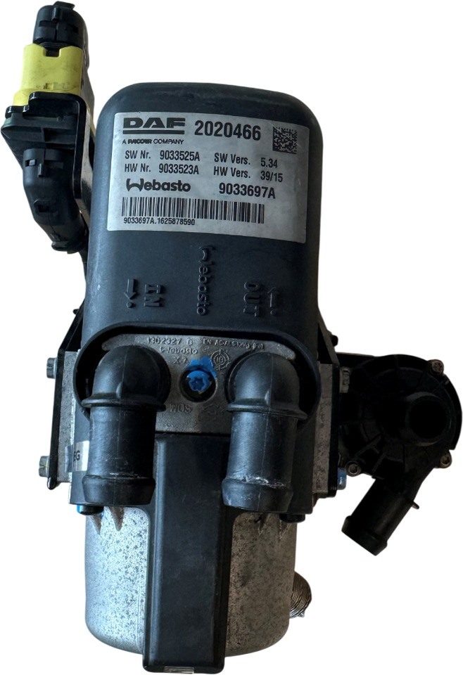 DAF XG WEBASTO THERMO TOP PRO 60 GEBRUIKT KOMT VAN TEST VRACHTWAGEN + BORG 2243609U - Aquecimento/ Ventilação para Camião: foto 1 DAF XG WEBASTO THERMO TOP PRO 60 GEBRUIKT KOMT VAN TEST VRACHTWAGEN + BORG 2243609U - Aquecimento/ Ventilação para Camião: foto 1