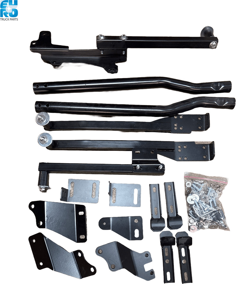 DAF XG XG+ XF ZIJSKIRT SET WB 3800mm 2022- COLOR CRISTAL WHITE , E1980,COMPLEET MET BEVESTIGING. 000217A1A - Para-choque para Camião: foto 3 DAF XG XG+ XF ZIJSKIRT SET WB 3800mm 2022- COLOR CRISTAL WHITE , E1980,COMPLEET MET BEVESTIGING. 000217A1A - Para-choque para Camião: foto 3