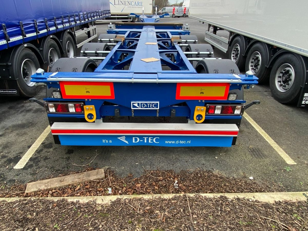 Semi-reboque transportador de contêineres/ Caixa móvel New D-TEC CONTAINER CHASSIS PM-3-SSliding: foto 6
