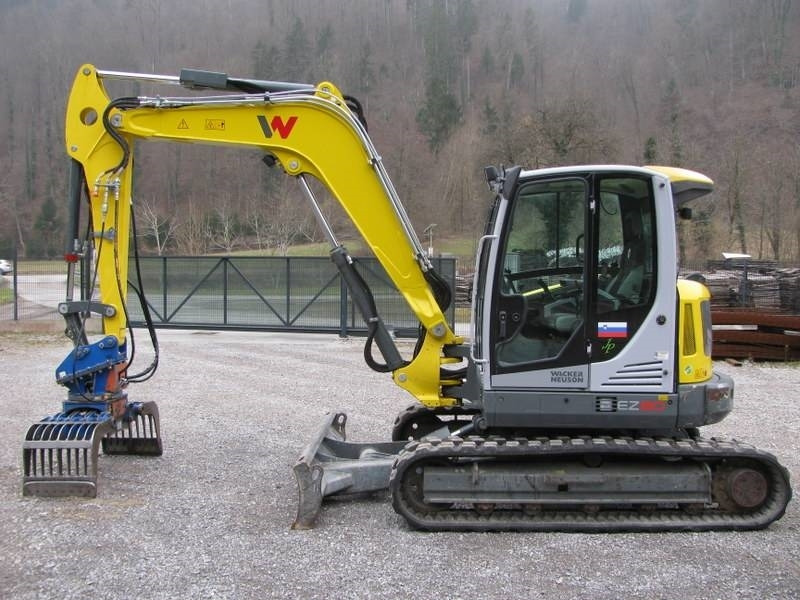 Wacker Neuson EZ 80 POWERTILLT + grajfer - Mini escavadeira: foto 3 Wacker Neuson EZ 80 POWERTILLT + grajfer - Mini escavadeira: foto 3