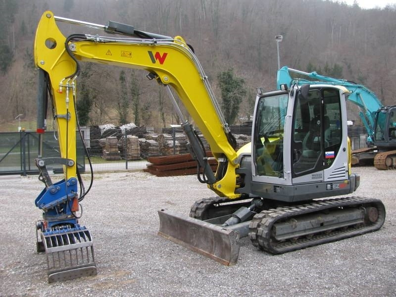 Wacker Neuson EZ 80 POWERTILLT + grajfer - Mini escavadeira: foto 1 Wacker Neuson EZ 80 POWERTILLT + grajfer - Mini escavadeira: foto 1