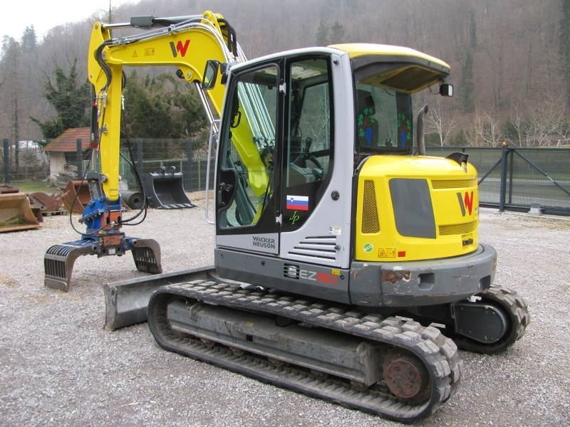 Wacker Neuson EZ 80 POWERTILLT + grajfer - Mini escavadeira: foto 4 Wacker Neuson EZ 80 POWERTILLT + grajfer - Mini escavadeira: foto 4