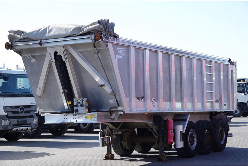 Benalu WYWROTKA ALUMINIOWA 28 M3 / OŚ PODNOSZONA / WAGA 5100 KG - Semi-reboque basculante: foto 2 Benalu WYWROTKA ALUMINIOWA 28 M3 / OŚ PODNOSZONA / WAGA 5100 KG - Semi-reboque basculante: foto 2