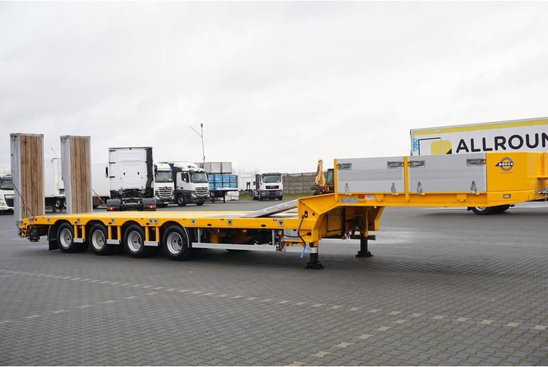 Bodex / NISKOPODWOZIOWA / 4 OSIE / NAJAZDY / 2 X OŚ SKRĘTNA / DMC 65 0 - Semi-reboque baixa: foto 4 Bodex / NISKOPODWOZIOWA / 4 OSIE / NAJAZDY / 2 X OŚ SKRĘTNA / DMC 65 0 - Semi-reboque baixa: foto 4