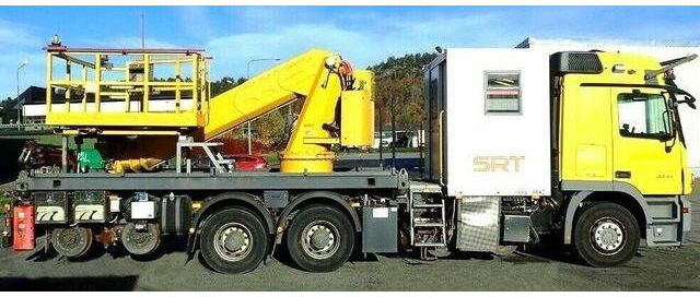 Mercedes-Benz 3344 SRT SCHÖRLING Road Rail Railway Zweiweg - Camião, Camião grua: foto 5 Mercedes-Benz 3344 SRT SCHÖRLING Road Rail Railway Zweiweg - Camião, Camião grua: foto 5