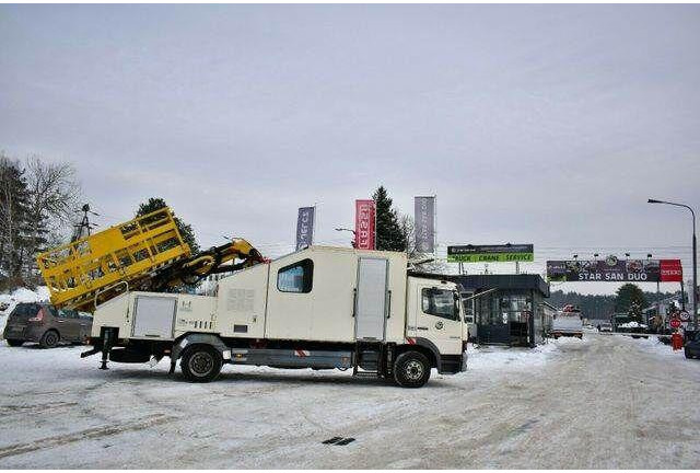 Mercedes-Benz ATEGO 1323 PK 8000T RAIL Platform - Camião, Camião grua: foto 4 Mercedes-Benz ATEGO 1323 PK 8000T RAIL Platform - Camião, Camião grua: foto 4