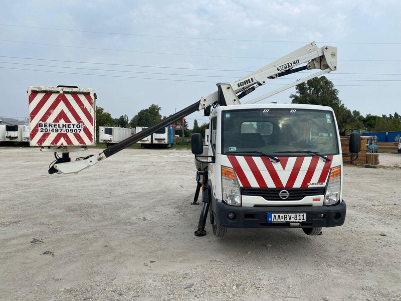 Nissan Cabstar 35.14 - ISOLI Lifting Basket - 14m - Camião, Camião grua: foto 1 Nissan Cabstar 35.14 - ISOLI Lifting Basket - 14m - Camião, Camião grua: foto 1