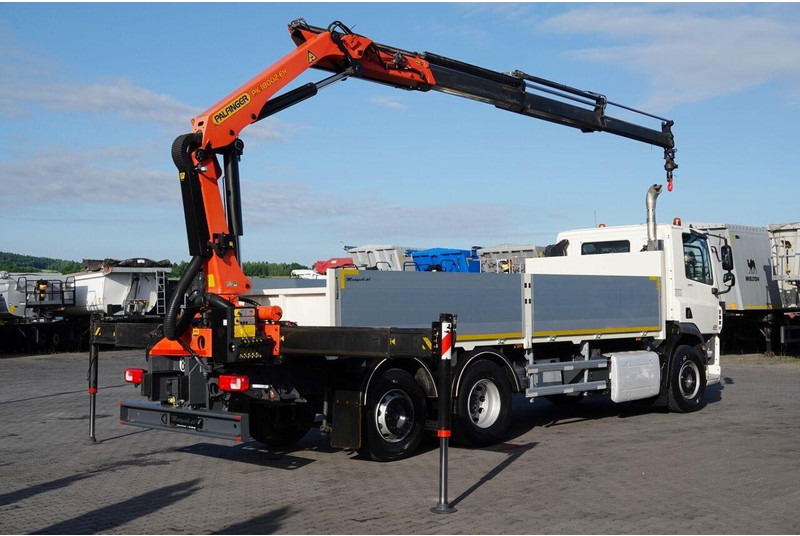 DAF CF 370 / 6x2 / SKRZYNIOWY - paka: 6,4 m / + HDS PALFINGER PK 180 - Camião de caixa aberta/ Plataforma, Camião grua: foto 4 DAF CF 370 / 6x2 / SKRZYNIOWY - paka: 6,4 m / + HDS PALFINGER PK 180 - Camião de caixa aberta/ Plataforma, Camião grua: foto 4