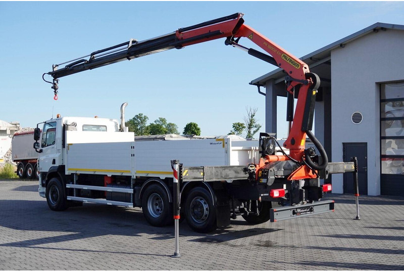 DAF CF 370 / 6x2 / SKRZYNIOWY - paka: 6,4 m / + HDS PALFINGER PK 180 - Camião de caixa aberta/ Plataforma, Camião grua: foto 3 DAF CF 370 / 6x2 / SKRZYNIOWY - paka: 6,4 m / + HDS PALFINGER PK 180 - Camião de caixa aberta/ Plataforma, Camião grua: foto 3