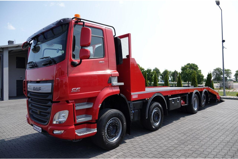 DAF CF 460 / 8x2/ LAWETA / PLATFORMA / NAJAZDY HYDRAULICZNE / WYCIĄ - Caminhão reboque: foto 3 DAF CF 460 / 8x2/ LAWETA / PLATFORMA / NAJAZDY HYDRAULICZNE / WYCIĄ - Caminhão reboque: foto 3