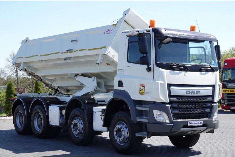 Camião basculante DAF CF 460 / 8x4 / WYWROTKA / HYDROBURTA  / BORDMATIC / SPROWADZONY: foto 9