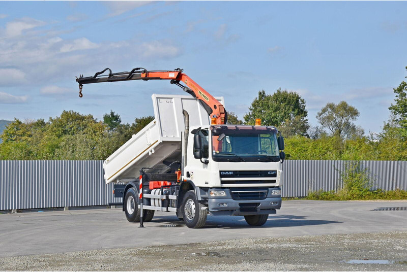 DAF CF 75.310 Kipper 4,30 m* KRAN * TOPZUSTAND - Camião basculante: foto 2 DAF CF 75.310 Kipper 4,30 m* KRAN * TOPZUSTAND - Camião basculante: foto 2