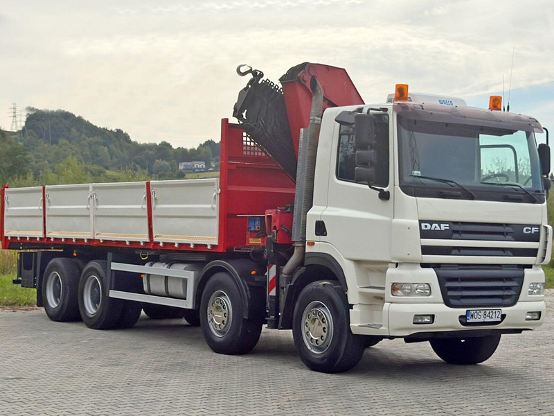 DAF CF 85.380 * HMF 2823 K6 (B3) + FUNK * 8x4 * TOP - Camião basculante, Camião grua: foto 3 DAF CF 85.380 * HMF 2823 K6 (B3) + FUNK * 8x4 * TOP - Camião basculante, Camião grua: foto 3