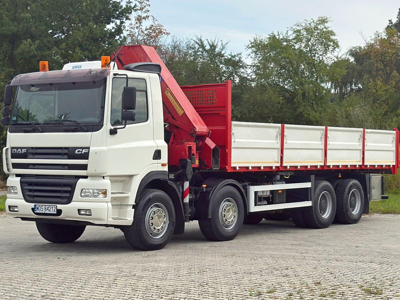 DAF CF 85.380 * HMF 2823 K6 (B3) + FUNK * 8x4 * TOP - Camião basculante, Camião grua: foto 4 DAF CF 85.380 * HMF 2823 K6 (B3) + FUNK * 8x4 * TOP - Camião basculante, Camião grua: foto 4