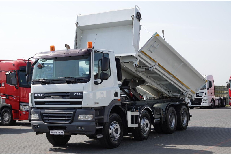DAF CF 85.410 / 8X4 / WYWROTKA 2 STR / BORDMATIC / HYDROBURTA / SPRO - Camião basculante: foto 1 DAF CF 85.410 / 8X4 / WYWROTKA 2 STR / BORDMATIC / HYDROBURTA / SPRO - Camião basculante: foto 1