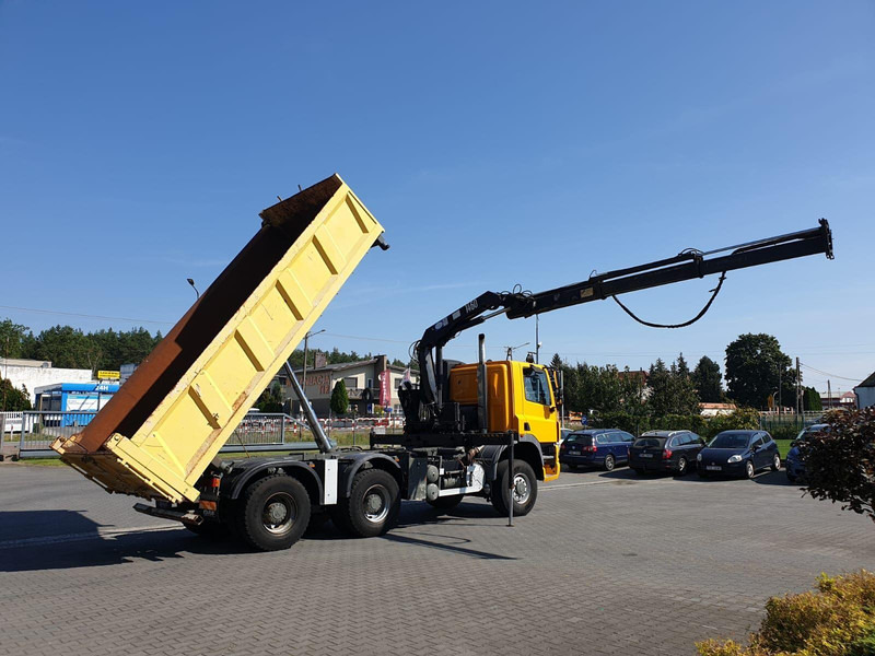 DAF CF GINAF X3335 S 6x6 DUMP TRUCK+HDS ATLAS 1460 HYDROBORD - Camião basculante, Camião grua: foto 5 DAF CF GINAF X3335 S 6x6 DUMP TRUCK+HDS ATLAS 1460 HYDROBORD - Camião basculante, Camião grua: foto 5