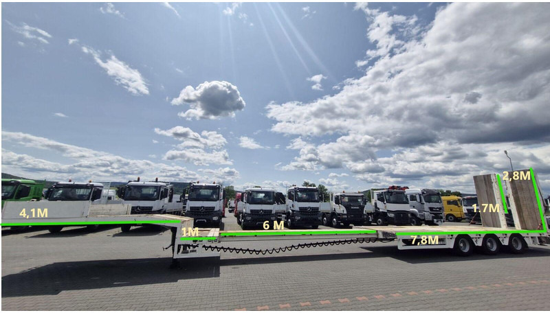 Faymonville NISKOPODWOZIE / STN-3A / ROZCIĄGANA / LAWETA / 19 M / NAJAZDY HY - Semi-reboque baixa: foto 3 Faymonville NISKOPODWOZIE / STN-3A / ROZCIĄGANA / LAWETA / 19 M / NAJAZDY HY - Semi-reboque baixa: foto 3