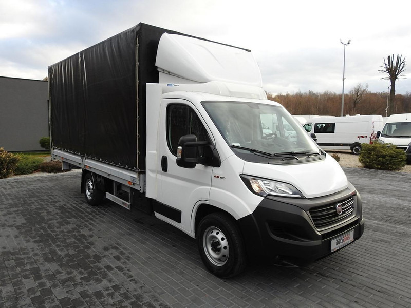 Fiat DUCATO PLANDEKA 10 PALET KLIMATYZACJA PNEUMATYKA 160KM [ T63576 - Carrinha de lona: foto 4 Fiat DUCATO PLANDEKA 10 PALET KLIMATYZACJA PNEUMATYKA 160KM [ T63576 - Carrinha de lona: foto 4