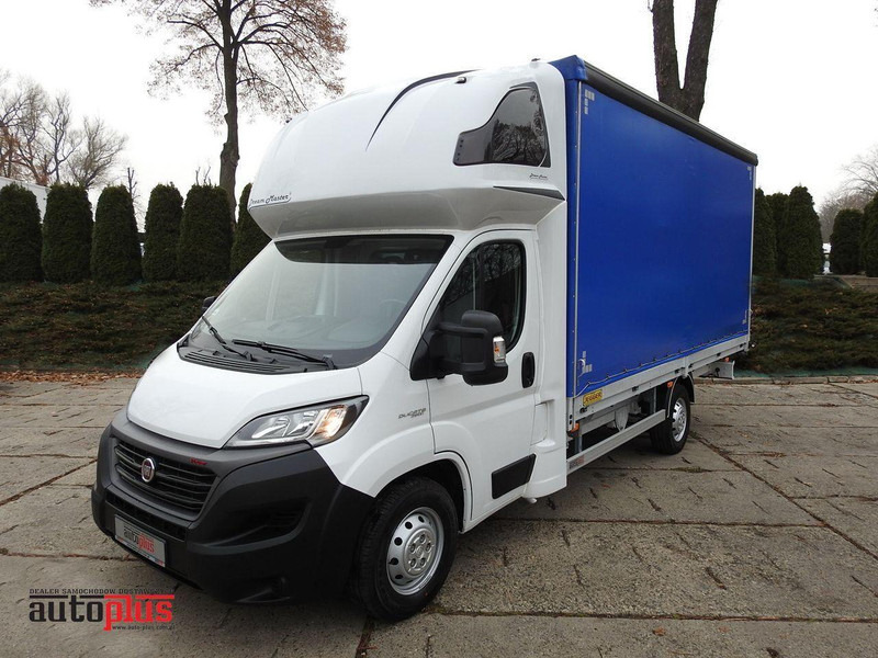 Fiat DUCATO PLANDEKA 10 PALET WEBASTO KLIMATYZACJA TEMPOMAT NAWIGACJA - Camião furgão: foto 1 Fiat DUCATO PLANDEKA 10 PALET WEBASTO KLIMATYZACJA TEMPOMAT NAWIGACJA - Camião furgão: foto 1