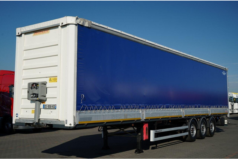 Fruehauf FIRANKA / BURTOWA / STANDARD / MOCNA PODŁOGA / OŚ PODNOSZONA / S - Semi-reboque de lona: foto 1 Fruehauf FIRANKA / BURTOWA / STANDARD / MOCNA PODŁOGA / OŚ PODNOSZONA / S - Semi-reboque de lona: foto 1