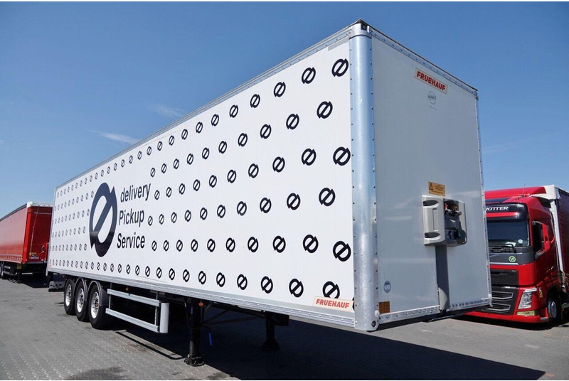 Fruehauf KONTENER / KOFFER / ROLETA / PODŁOGA BARDZO MOCNA : SZYNA-DESKA - Semi-reboque furgão: foto 2 Fruehauf KONTENER / KOFFER / ROLETA / PODŁOGA BARDZO MOCNA : SZYNA-DESKA - Semi-reboque furgão: foto 2