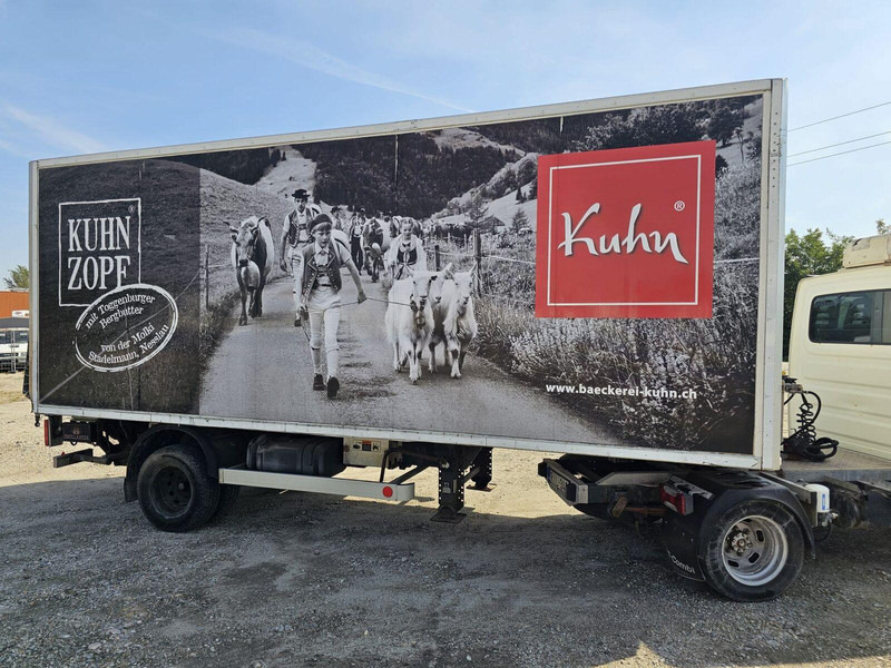 Geser BE Koffer semi-trailer + DHollandia LBW - Semi-reboque furgão: foto 1 Geser BE Koffer semi-trailer + DHollandia LBW - Semi-reboque furgão: foto 1