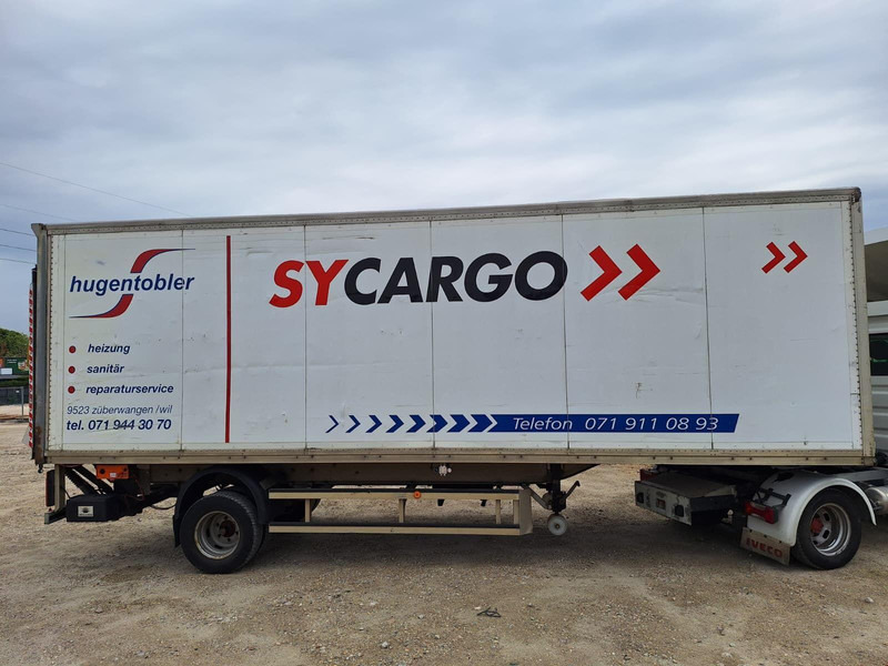 Hess LS35 - BE Koffer + LBW DHollandia 1000 kg semi trailer - Semi-reboque furgão: foto 4 Hess LS35 - BE Koffer + LBW DHollandia 1000 kg semi trailer - Semi-reboque furgão: foto 4