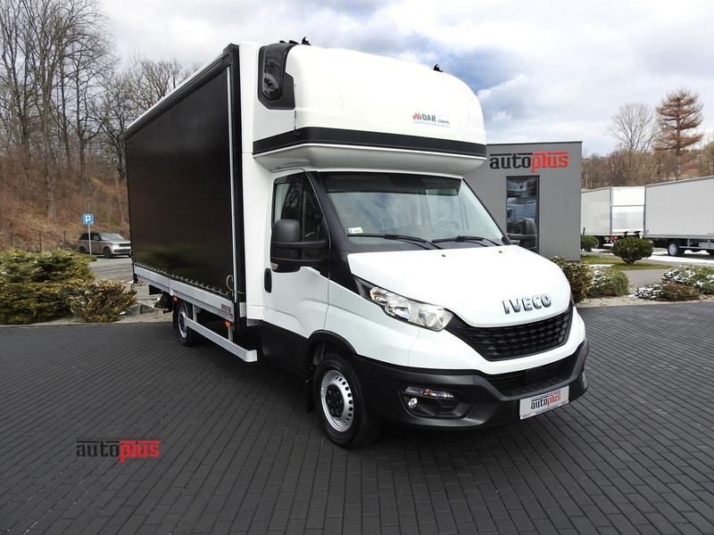 Iveco DAILY  35S18 PLANDEKA 10 PALET WEBASTO TEMPOMAT KLIMATYZACJA  18 - Carrinha de lona: foto 1 Iveco DAILY  35S18 PLANDEKA 10 PALET WEBASTO TEMPOMAT KLIMATYZACJA  18 - Carrinha de lona: foto 1