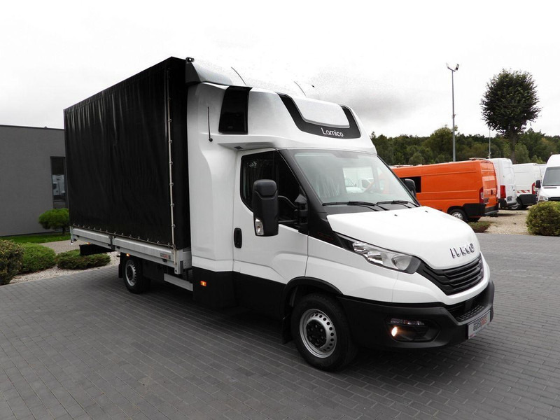 Iveco DAILY 35S18 PLANDEKA 10 PALET WEBASTO TEMPOMAT PNEUMATYKA KLIMAT - Carrinha de lona: foto 4 Iveco DAILY 35S18 PLANDEKA 10 PALET WEBASTO TEMPOMAT PNEUMATYKA KLIMAT - Carrinha de lona: foto 4