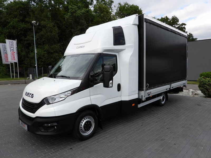 Iveco DAILY 35S18 PLANDEKA WINDA 10 PALET WEBASTO TEMPOMAT PNEUMATYKA - Carrinha de lona: foto 5 Iveco DAILY 35S18 PLANDEKA WINDA 10 PALET WEBASTO TEMPOMAT PNEUMATYKA - Carrinha de lona: foto 5