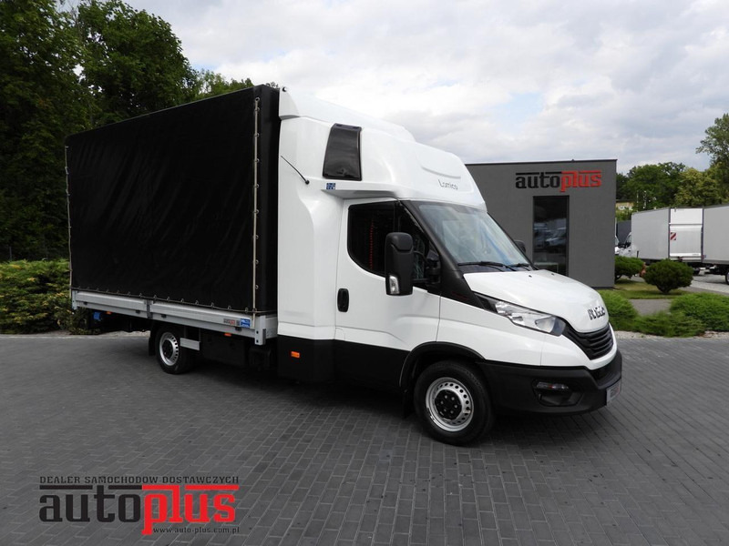 Iveco DAILY 35S18 PLANDEKA WINDA 10 PALET WEBASTO TEMPOMAT PNEUMATYKA - Carrinha de lona: foto 1 Iveco DAILY 35S18 PLANDEKA WINDA 10 PALET WEBASTO TEMPOMAT PNEUMATYKA - Carrinha de lona: foto 1