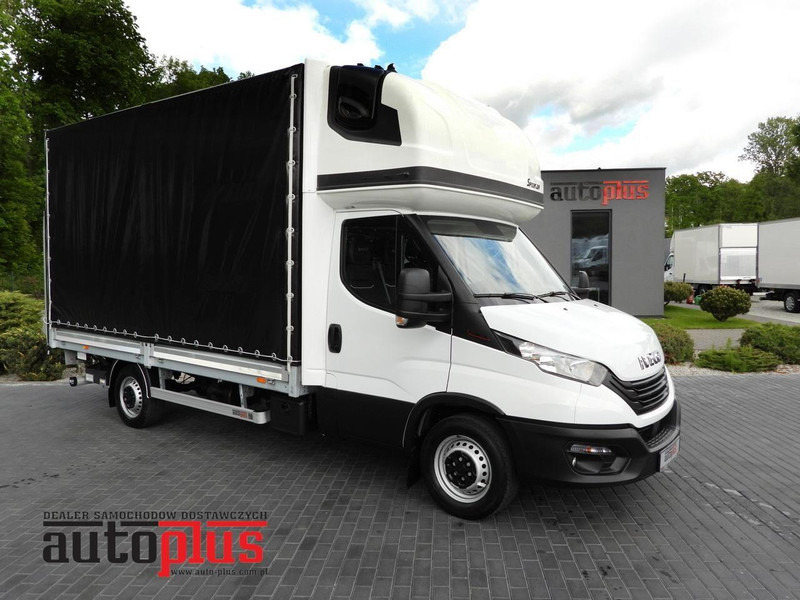 Iveco DAILY 35S18 PLANDEKA WINDA 8 PALET WEBASTO TEMPOMAT KLIMATYZACJA - Carrinha de lona: foto 1 Iveco DAILY 35S18 PLANDEKA WINDA 8 PALET WEBASTO TEMPOMAT KLIMATYZACJA - Carrinha de lona: foto 1