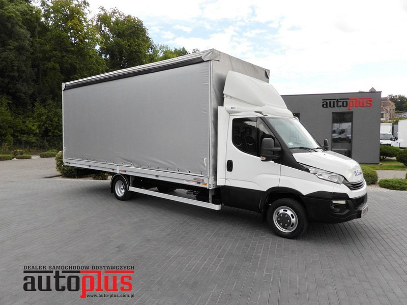 Iveco DAILY 50C15 PLANDEKA 12 PALET TEMPOMAT BLIŹNIACZE KOŁA KLIMATYZA - Carrinha de lona: foto 1 Iveco DAILY 50C15 PLANDEKA 12 PALET TEMPOMAT BLIŹNIACZE KOŁA KLIMATYZA - Carrinha de lona: foto 1