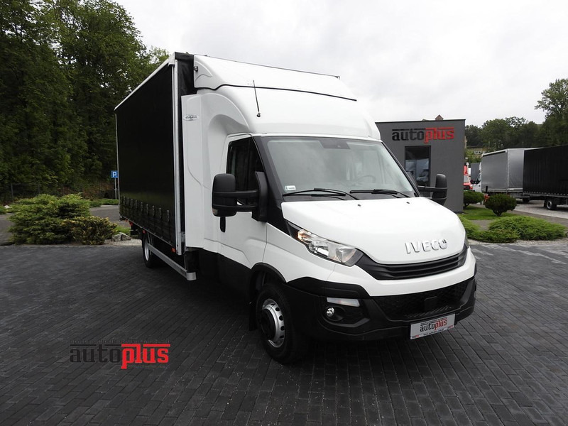 Iveco DAILY 70C18 PLANDEKA WINDA 12 PALET WEBASTO TEMPOMAT BLIŹNIACZE - Camião furgão: foto 1 Iveco DAILY 70C18 PLANDEKA WINDA 12 PALET WEBASTO TEMPOMAT BLIŹNIACZE - Camião furgão: foto 1