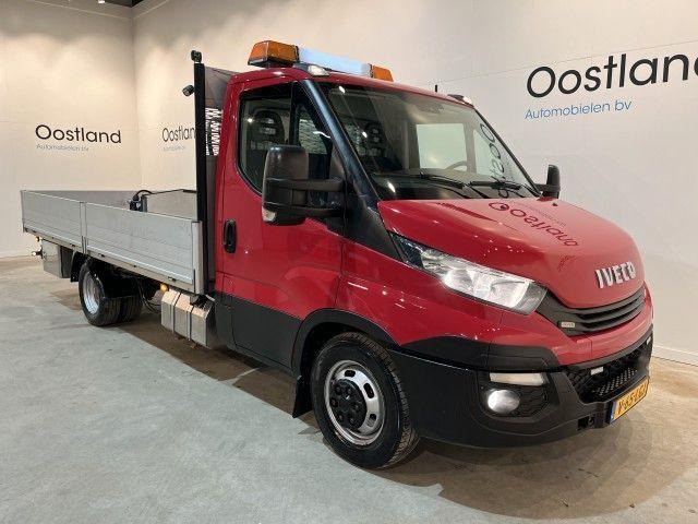 Iveco Daily 35C16 Flatbed + Crane HMF 252 T2 - Carrinha de caixa aberta: foto 1 Iveco Daily 35C16 Flatbed + Crane HMF 252 T2 - Carrinha de caixa aberta: foto 1