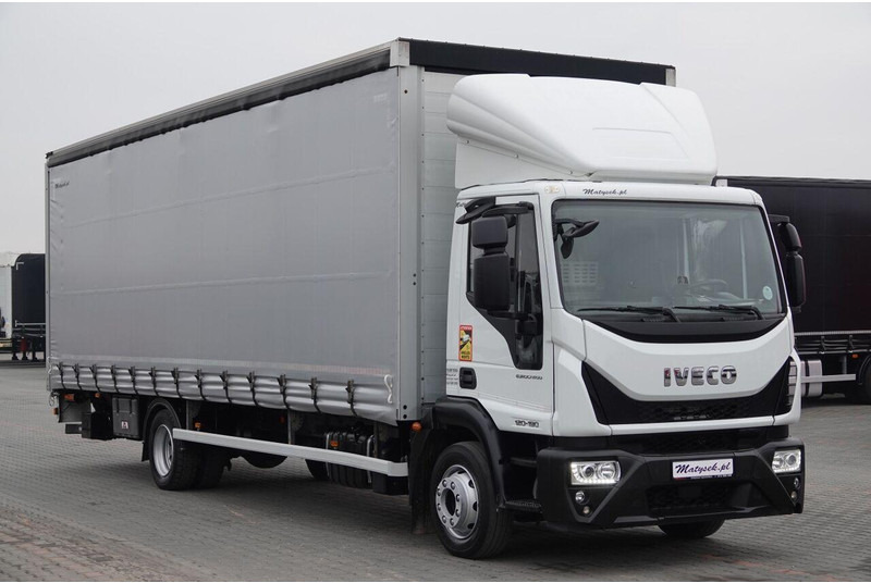 Iveco EUROCARGO / 12. 190 / FIRANKA - 8,5 m / SOLÓWKA / WINDA ZAŁADOWC - Camião de lona: foto 1 Iveco EUROCARGO / 12. 190 / FIRANKA - 8,5 m / SOLÓWKA / WINDA ZAŁADOWC - Camião de lona: foto 1