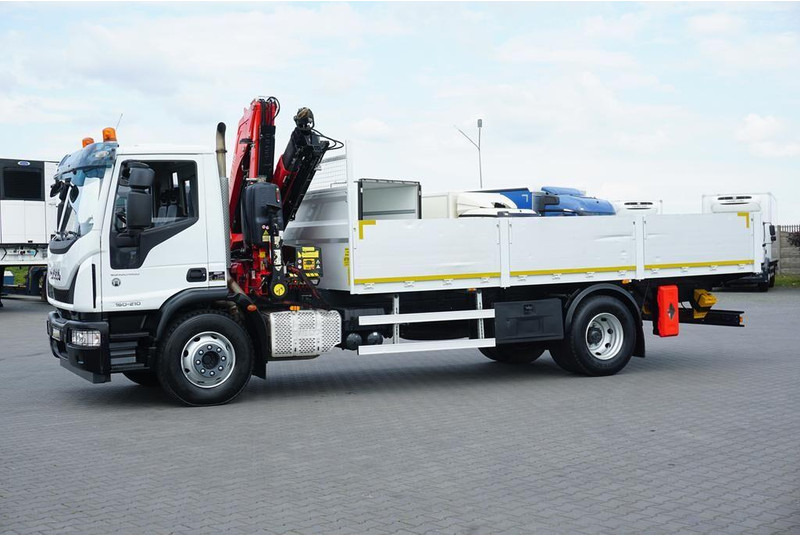 Iveco EUROCARGO / 160-21 / SKRZYNIOWY + HDS / FASSI F110 / ROTATOR / P - Carrinha de caixa aberta: foto 5 Iveco EUROCARGO / 160-21 / SKRZYNIOWY + HDS / FASSI F110 / ROTATOR / P - Carrinha de caixa aberta: foto 5