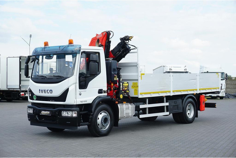 Iveco EUROCARGO / 160-21 / SKRZYNIOWY + HDS / FASSI F110 / ROTATOR / P - Carrinha de caixa aberta: foto 2 Iveco EUROCARGO / 160-21 / SKRZYNIOWY + HDS / FASSI F110 / ROTATOR / P - Carrinha de caixa aberta: foto 2