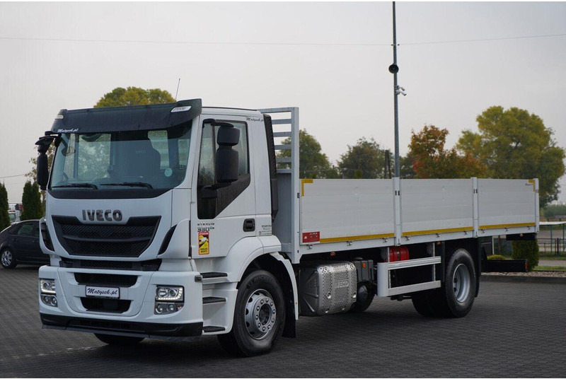 Iveco STRALIS 330 / SKRZYNIOWY- 7,4 M / 4 x 2 / EURO 6 - Camião de caixa aberta/ Plataforma: foto 1 Iveco STRALIS 330 / SKRZYNIOWY- 7,4 M / 4 x 2 / EURO 6 - Camião de caixa aberta/ Plataforma: foto 1