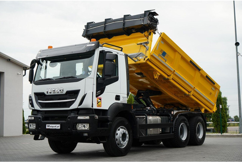 Iveco STRALIS X-WAY 480 / 6x4 / WYWROTKA DWUSTRONNA / HYDROBURTA / BO - Camião basculante: foto 1 Iveco STRALIS X-WAY 480 / 6x4 / WYWROTKA DWUSTRONNA / HYDROBURTA / BO - Camião basculante: foto 1