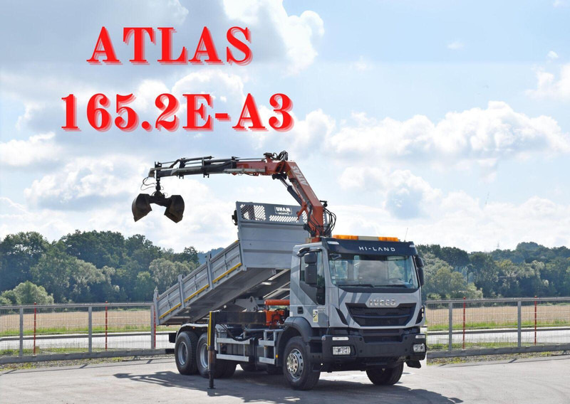 Iveco TRAKKER 410 - Camião basculante, Camião grua: foto 1 Iveco TRAKKER 410 - Camião basculante, Camião grua: foto 1