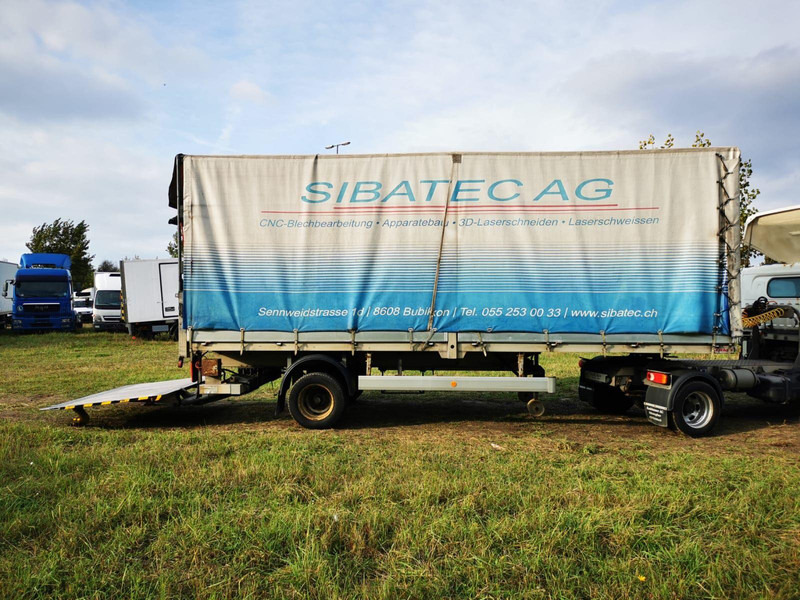 KRAPF BE Trailer Pritsche+Plane + LBW AHT1000 kg - - Semi-reboque de lona: foto 2 KRAPF BE Trailer Pritsche+Plane + LBW AHT1000 kg - - Semi-reboque de lona: foto 2