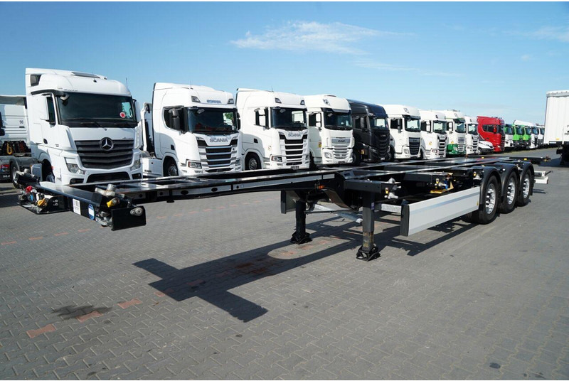 Krone NACZEPA PODKONTENEROWA / MAŁO UŻYWANA / UNIWERSALNA / 2023 ROK - Semi-reboque transportador de contêineres/ Caixa móvel: foto 3 Krone NACZEPA PODKONTENEROWA / MAŁO UŻYWANA / UNIWERSALNA / 2023 ROK - Semi-reboque transportador de contêineres/ Caixa móvel: foto 3